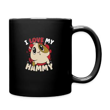 Hamster Fan Hamster Lover Hamsters - Full Colour Mug - black - Right