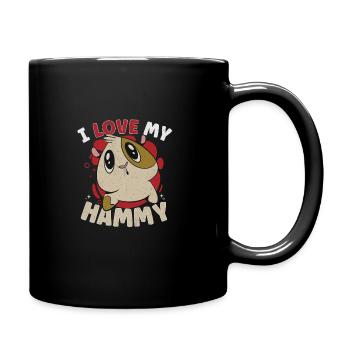 Hamster Fan Hamster Lover Hamsters - Full Colour Mug - black - Right
