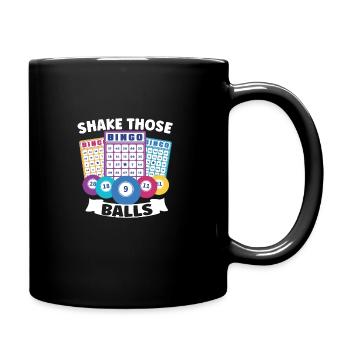 Bingo Jeu de cartes Grand-mère Bingo Joueur Bingo Cartes - Mug uni - noir - Droite