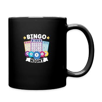 Bingo Jeu de cartes Grand-mère Bingo Joueur Bingo Cartes - Mug uni - noir - Droite