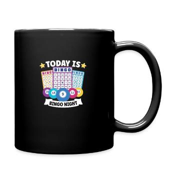 Bingo Jeu de cartes Grand-mère Bingo Joueur Bingo Cartes - Mug uni - noir - Droite