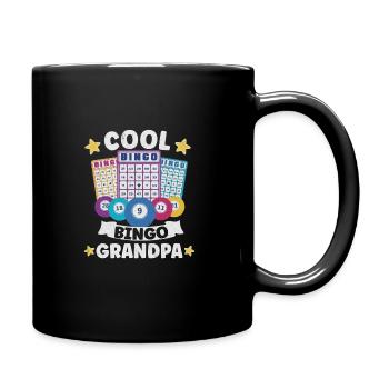 Bingo Jeu de cartes Grand-mère Bingo Joueur Bingo Cartes - Mug uni - noir - Droite