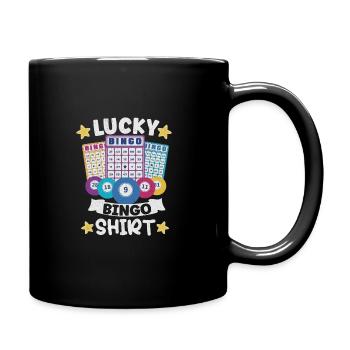 Bingo Jeu de cartes Grand-mère Bingo Joueur Bingo Cartes - Mug uni - noir - Droite