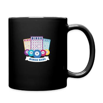 Bingo Jeu de cartes Grand-mère Bingo Joueur Bingo Cartes - Mug uni - noir - Droite