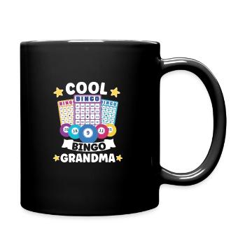 Bingo Jeu de cartes Grand-mère Bingo Joueur Bingo Cartes - Mug uni - noir - Droite