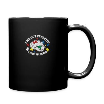 Autism Awareness Autism Disease Autistic Gift - Tasse einfarbig - Schwarz - Rechts
