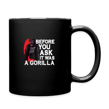 Hand Arm Amputee Assembly Required Amputation - Full Colour Mug - black - Right