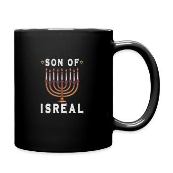 Israelite Jew Israelite Heritage Jewish Israel Jew - Tasse einfarbig - Schwarz - Rechts