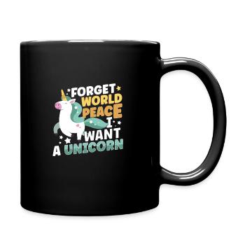 Horse Dressage Horseback-Riding Horse Girl Barn - Tasse einfarbig - Schwarz - Rechts