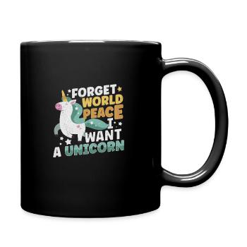 Horse Dressage Horseback-Riding Horse Girl Barn - Tasse einfarbig - Schwarz - Rechts
