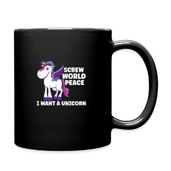 Horse Dressage Horseback-Riding Horse Girl Barn - Tasse einfarbig - Schwarz - Rechts