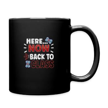 School Nurse Nursing Clinic Medical Stuff - Tasse einfarbig - Schwarz - Rechts