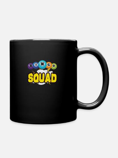 Bingo Card Game Grandma Bingo Player Bingo Cards - Tasse einfarbig - Schwarz