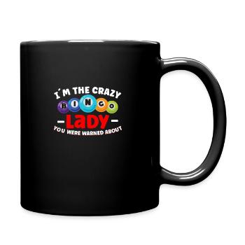 Bingo Jeu de cartes Grand-mère Bingo Joueur Bingo Cartes - Mug uni - noir - Droite