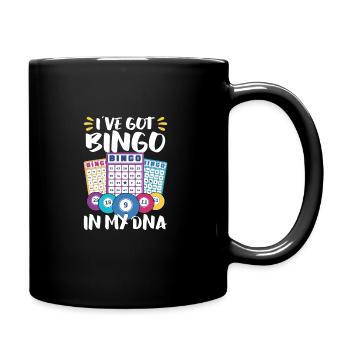 Bingo Jeu de cartes Grand-mère Bingo Joueur Bingo Cartes - Mug uni - noir - Droite
