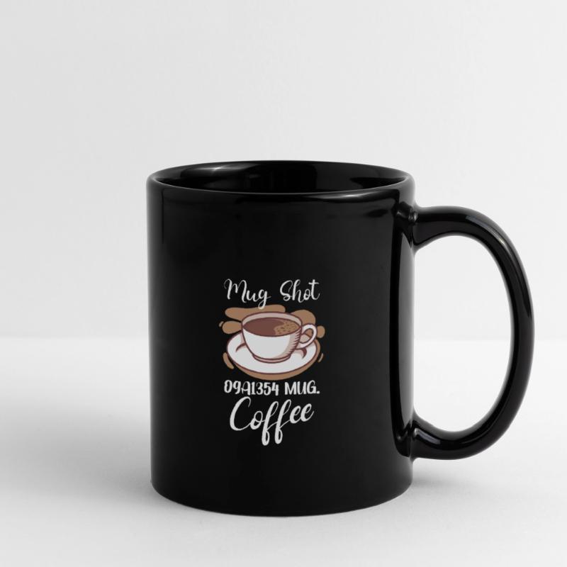 Coffee Lover Caffeine Molecule Java Latte Espresso Tasse einfarbig