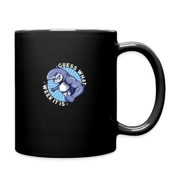 Shark Ocean Predator Scuba Diver Plongée - Mug uni - noir - Droite