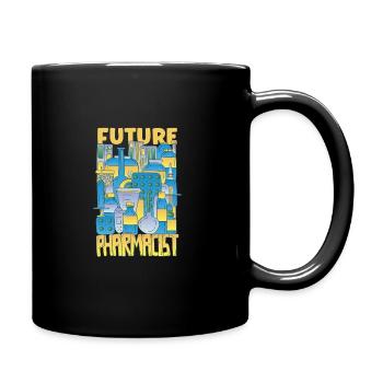 Lustige Apotheker-apotheken-techniker-apotheke - Tasse einfarbig - Schwarz - Rechts