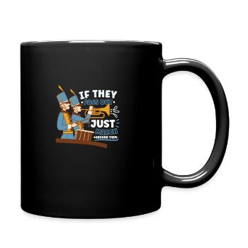 Marching Band Clarinetist School Probenmusik - Tasse einfarbig - Schwarz - Rechts
