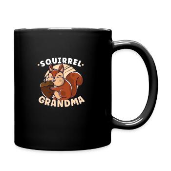 Funny Squirrel Fan Squirrel Lover Chipmunk Addict - Tasse einfarbig - Schwarz - Rechts