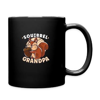 Funny Squirrel Fan Squirrel Lover Chipmunk Addict - Tasse einfarbig - Schwarz - Rechts