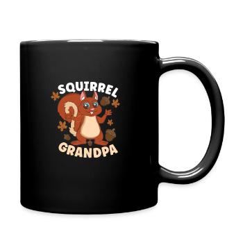 Funny Squirrel Fan Squirrel Lover Chipmunk Addict - Tasse einfarbig - Schwarz - Rechts