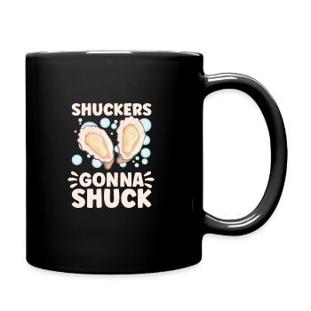 Amateurs d’huîtres Drôle d’huîtres Shucker d’huîtres - Mug uni - noir - Droite