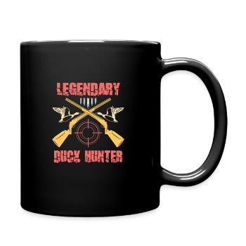 Chasse au canard Chasseur de canards Chasse aux oiseaux Chasse au canard - Mug uni - noir - Droite