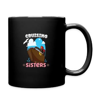 Bateau de navigation Capitaine Navire de croisière - Mug uni - noir - Droite