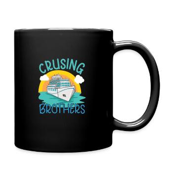 Bateau de navigation Capitaine Navire de croisière - Mug uni - noir - Droite