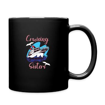 Bateau de navigation Capitaine Navire de croisière - Mug uni - noir - Droite