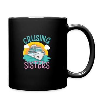 Bateau de navigation Capitaine Navire de croisière - Mug uni - noir - Droite