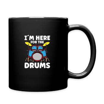 Batteur Batterie Musique Batterie Batterie - Mug uni - noir - Droite