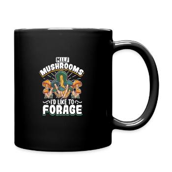 Morels Mushroom Picker Mushroom Farmer Mushroom - Mug uni - noir - Droite