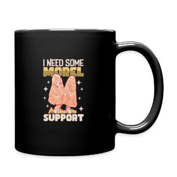 Morels Mushroom Picker Mushroom Farmer Mushroom - Full Colour Mug - black - Right