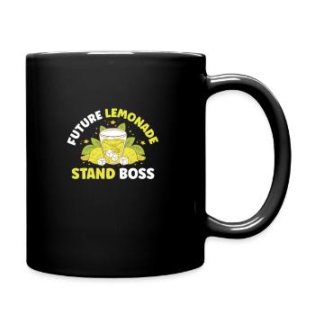 Lemonade Rack Lemon Juice Homemade - Full Colour Mug - black - Right
