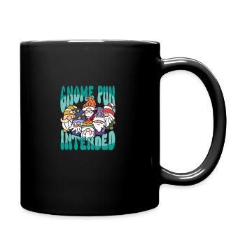 Garden Gnomes Gnome Lover Funny Gnome Gardening - Full Colour Mug - black - Right