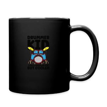 Batteur Batterie Musique Batterie Batterie - Mug uni - noir - Droite
