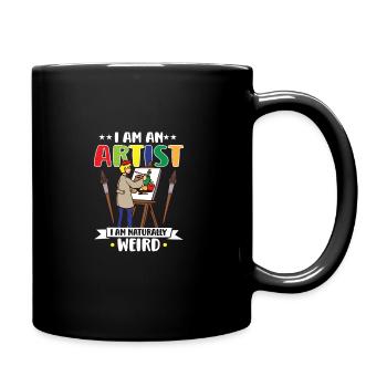 Artiste Peinture Peintre Art Couleur Art Professeur - Mug uni - noir - Droite