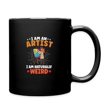 Artiste Peinture Peintre Art Couleur Art Professeur - Mug uni - noir - Droite