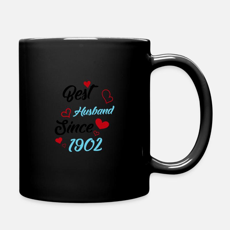 Meilleur mari depuis 1902 Mariage - Mug uni - noir