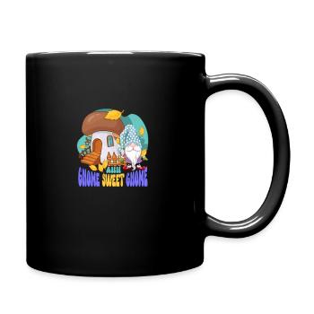 Gnomes de jardin Gnome Amant Drôle de Gnome Jardinage - Mug uni - noir - Droite