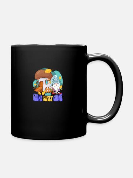 Gartenzwerge Gnome Lover Funny Gnome Gardening - Tasse einfarbig - Schwarz