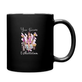 Beautician Esthetician Make Up Beauty-care Salon - Full Colour Mug - black - Right