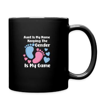 Sexe Révéler la grossesse Baby Party - Mug uni - noir - Droite