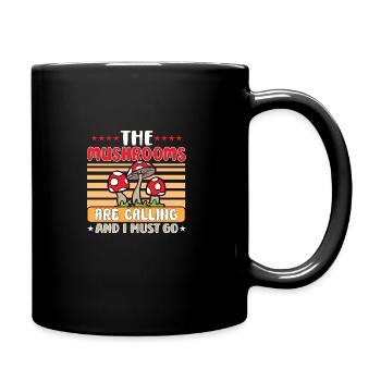 Morels Mushroom Picker Mushroom Farmer Mushroom - Mug uni - noir - Droite