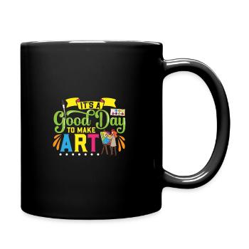 Artist Painting Painter Art Color Art Teacher - Full Colour Mug - black - Right