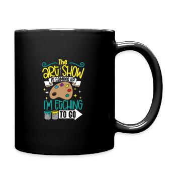 Artist Painting Painter Art Color Art Teacher - Full Colour Mug - black - Right
