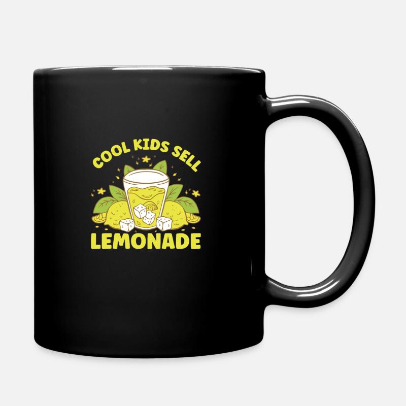 Lemonade Rack Jus de citron fait maison - Mug uni - noir