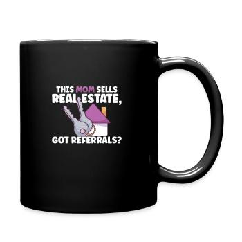 Agent immobilier Agent immobilier Clôture de maison Investisseur - Mug uni - noir - Droite